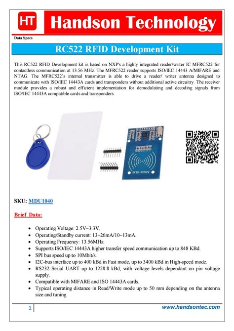 arduino rfid reader writer rc522|rfid rc522 datasheet pdf.